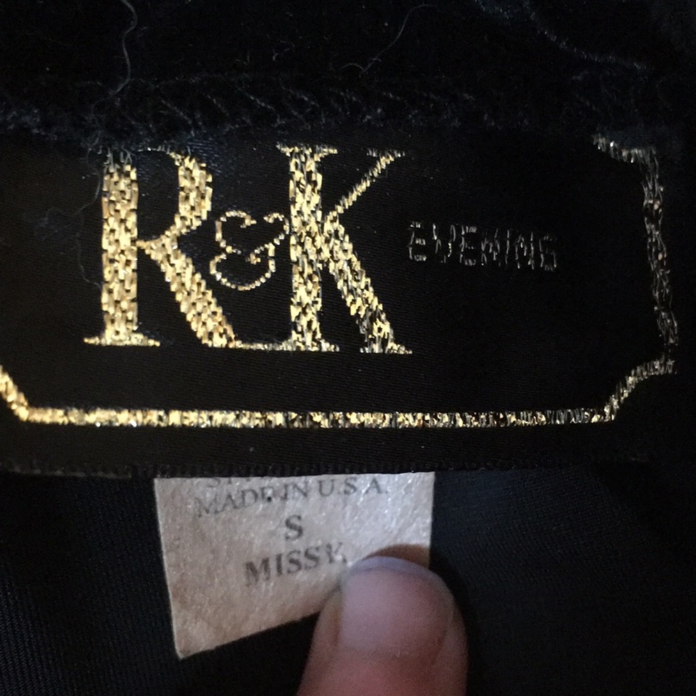 VINTAGE R&K evening suit pants - Picture 3 of 3